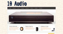Desktop Screenshot of 10audio.com